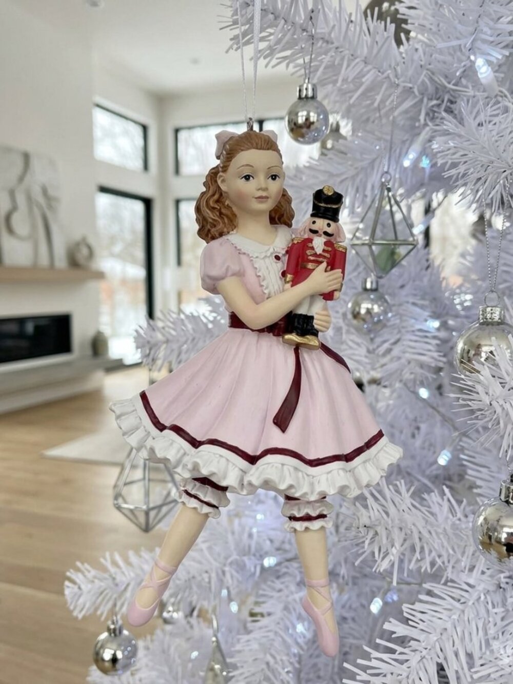 Clara and The Nutcracker Ballerina Christmas Ornament - 4.5" Holiday Gift